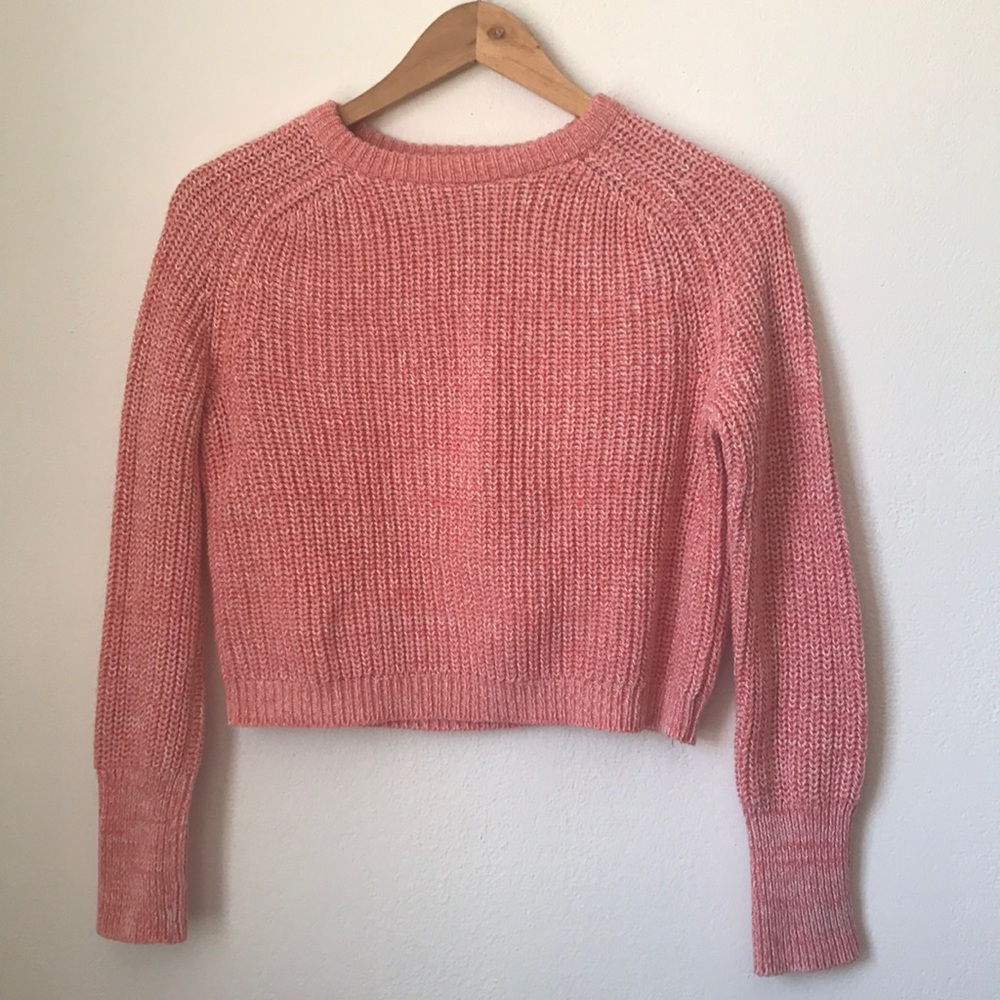 American apparel cropped sweater.